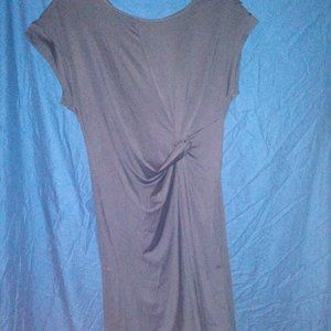 Black  bodycon side tie dress w/ new tags